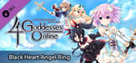 Cyberdimension Neptunia: 4 Goddesses Online - Black Heart Angel Ring banner image