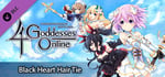 Cyberdimension Neptunia: 4 Goddesses Online - Black Heart Hair Tie banner image