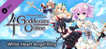 Cyberdimension Neptunia: 4 Goddesses Online - White Heart Angel Ring banner image