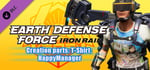 EARTH DEFENSE FORCE: IRON RAIN - Creation parts: T-Shirt:  HappyManager banner image