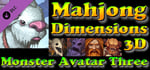 Mahjong Dimensions 3D - Monster Avatar Three banner image
