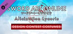 SWORD ART ONLINE Alicization Lycoris Design Contest Costumes banner image