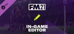 Football Manager 2021 In-game Editor banner image