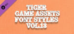 TIGER GAME ASSETS FONT STYLES VOL.13 banner image