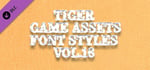 TIGER GAME ASSETS FONT STYLES VOL.16 banner image
