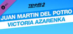 Tennis World Tour 2 - Juan Martin Del Potro & Victoria Azarenka banner image