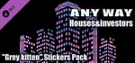 AnyWay! - "Grey kitten" Stickers Pack banner image