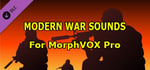 MorphVOX Pro - Modern War Sound FX banner image