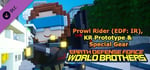 EARTH DEFENSE FORCE: WORLD BROTHERS - Prowl Rider (EDF: IR), KR Prototype & Special Gear banner image