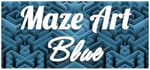 Maze Art: Blue banner image