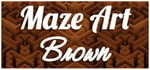Maze Art: Brown banner image