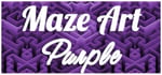 Maze Art: Purple banner image