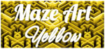 Maze Art: Yellow banner image