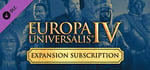 Europa Universalis IV - Expansion Subscription banner image