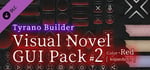 Tyrano Builder - Visual Novel GUI Pack #2 Color-Red [kopanda UI] banner image