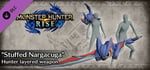 Monster Hunter Rise - "Stuffed Nargacuga" Hunter layered weapon (Long Sword) banner image
