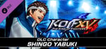 KOF XV DLC Character "SHINGO YABUKI" banner image