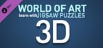 WORLD OF ART - learn with JIGSAW PUZZLES: 3D banner image