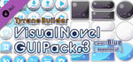 Tyrano Builder - Visual Novel GUI Pack #3 Color-Blue [kopanda UI] banner image
