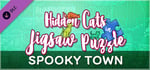 Hidden Cats in Jigsaw Puzzle - Spooky Town banner image