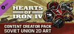 Hearts of Iron IV: Content Creator Pack - Soviet Union 2D Art banner image