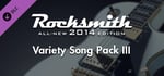 Rocksmith® 2014 – Variety Song Pack III banner image