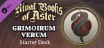 Rival Books of Aster - Grimoirum Verum Starter Deck banner image