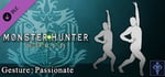 Monster Hunter: World - Gesture: Passionate banner image