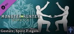 Monster Hunter: World - Gesture: Spirit Fingers banner image