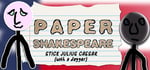 Paper Shakespeare: Stick Julius Caesar (with a dagger) banner image