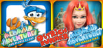 3 in 1 Ostrich Runner+Mermaid Adventures +Mermaid Adventures2 banner image