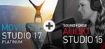 VEGAS Movie Studio 17 Platinum + SOUND FORGE Audio Studio 15 banner image