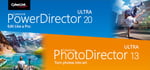 CyberLink PowerDirector 20 Ultra + PhotoDirector 13 Ultra banner image