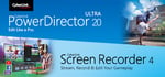 CyberLink PowerDirector 20 Ultra + Screen Recorder 4 banner image
