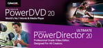 CyberLink PowerDVD 20 Ultra + PowerDirector 20 Ultimate banner image