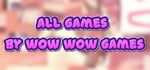 All games by wow wow games banner image