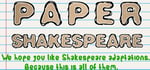 Paper Shakespeare Collection banner image