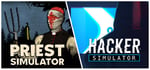 Priest Simulator + Hacker Simulator banner image