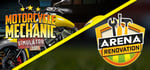 Motorcycle Mechanic and Arena Renovation banner image