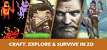 Craft, Explore & Survive in 2D banner image