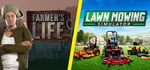 Lawn Mowing Simulator and Farmer's Life banner image