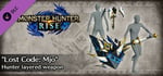 Monster Hunter Rise - "Lost Code: Mjo" Hunter layered weapon (Hammer) banner image