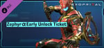 Exoprimal - Zephyr α Early Unlock Ticket banner image