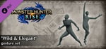 Monster Hunter Rise - "Wild & Elegant" gesture set banner image