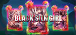 Black silk girl banner image