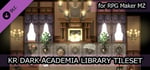 RPG Maker MZ - KR Dark Academia Library Tileset banner image