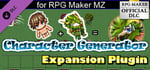 RPG Maker MZ - Character Generator Expansion Plugin banner image