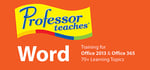 Professor Teaches® Word 2013 & 365 banner image