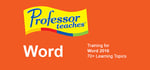 Professor Teaches Word 2016 banner image