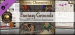 Fantasy Grounds - Heroic Characters 11 (Token Pack) banner image
